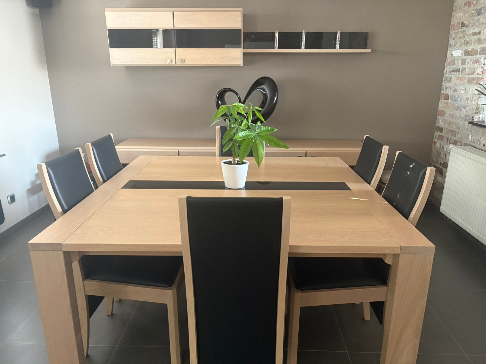 Moderne eetplaats, Huis en Inrichting, Complete eetkamers, Ophalen, Gebruikt