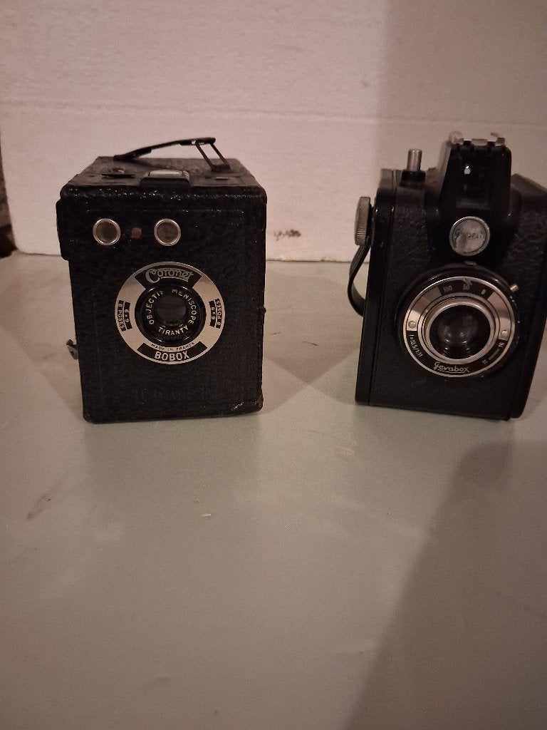 ancien appareil photos, Enlèvement