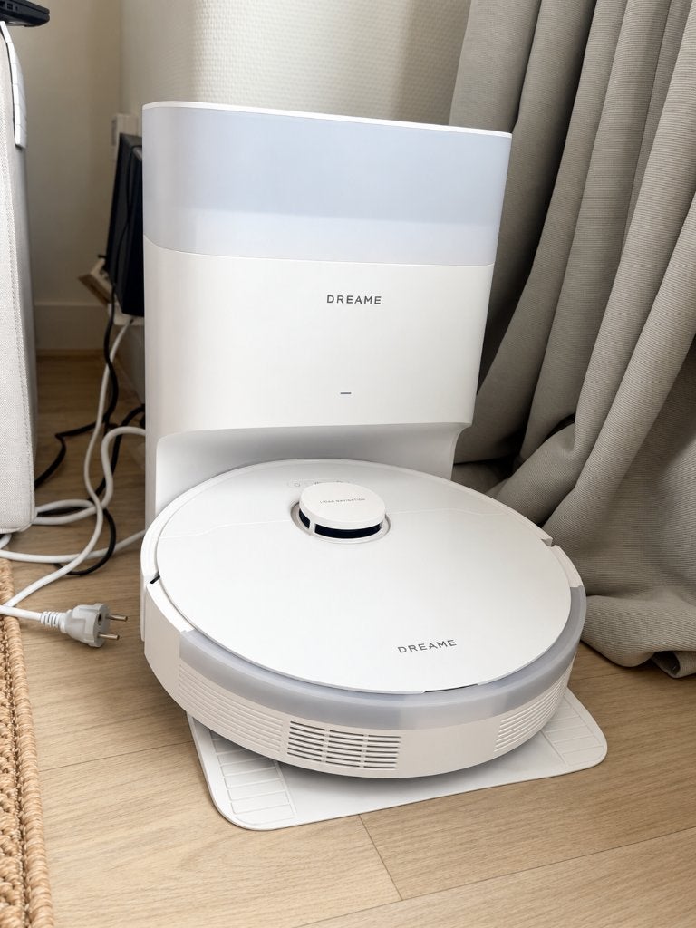 Aspirateur robot Dreame L10s Plus, Station de charge, Dreame, Sac à poussière, Comme neuf