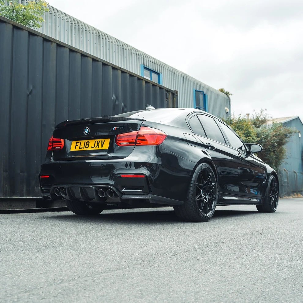 Carbon Fiber diffuser BMW M3/M4 (F80 F82 F83), Arrière, Pare-chocs, Niet ingevuld, BMW