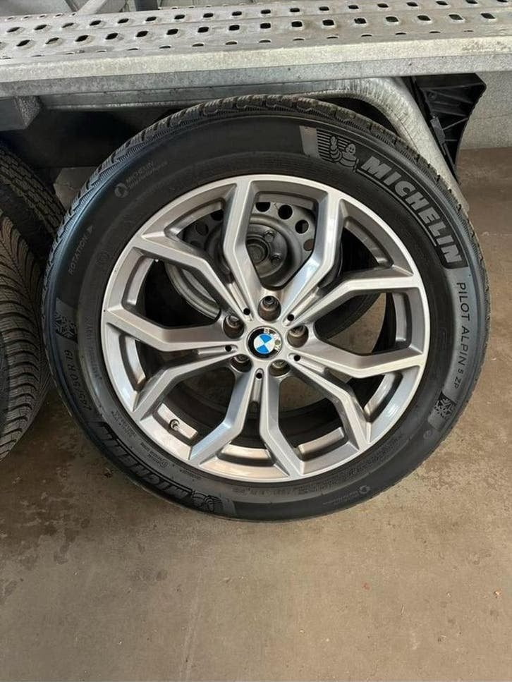 Originele BMW winterwielenset afkomstig van BMW X4 xDrive20d, Ophalen, Winterbanden, Velg(en)