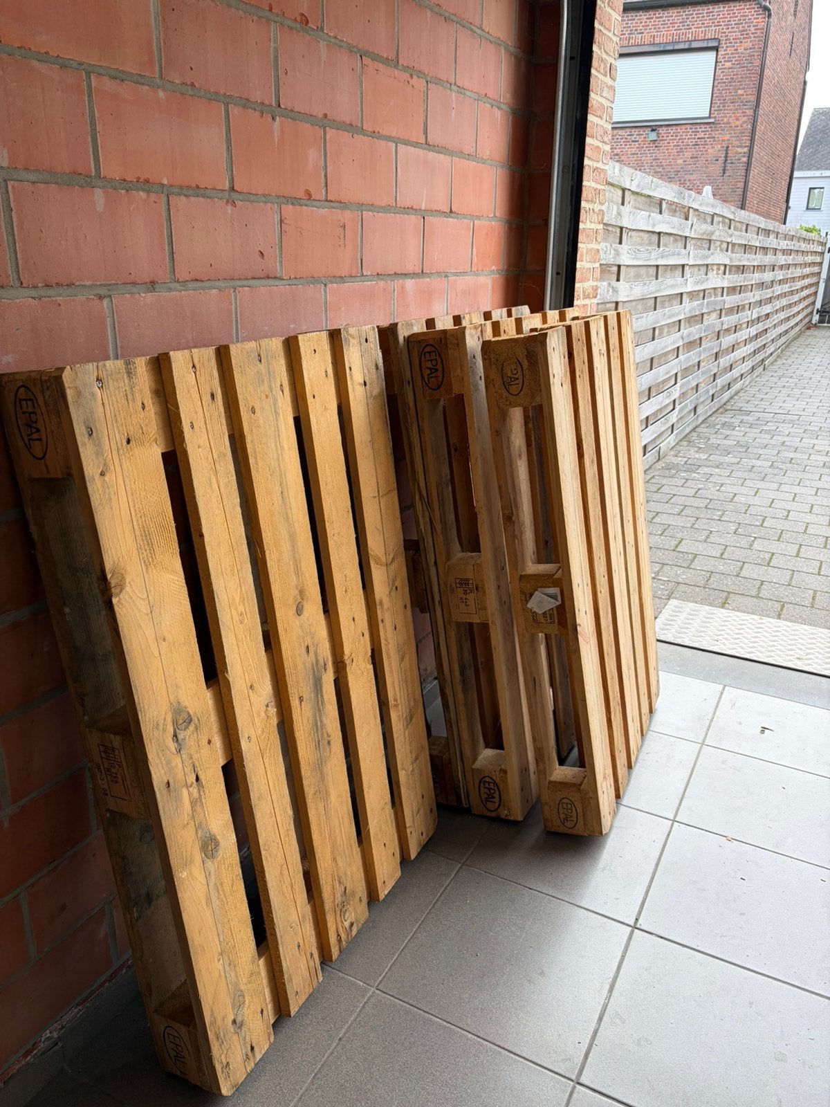 6 mooie euro paletten 120x80cm, Tuin en Terras, Ophalen, Zo goed als nieuw