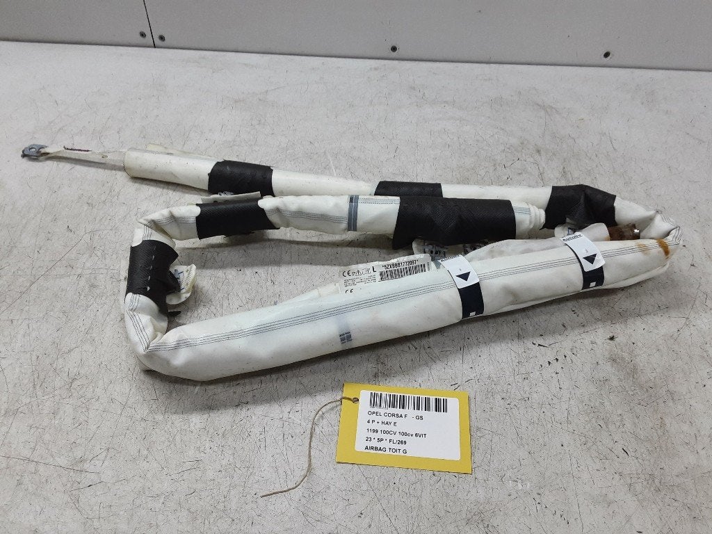 AIRBAG TOIT GAUCHE Opel Corsa F (UB / UH / UP) (9827991480), Autos : Pièces & Accessoires, Opel, Opel Automobile GmbH, Utilisé