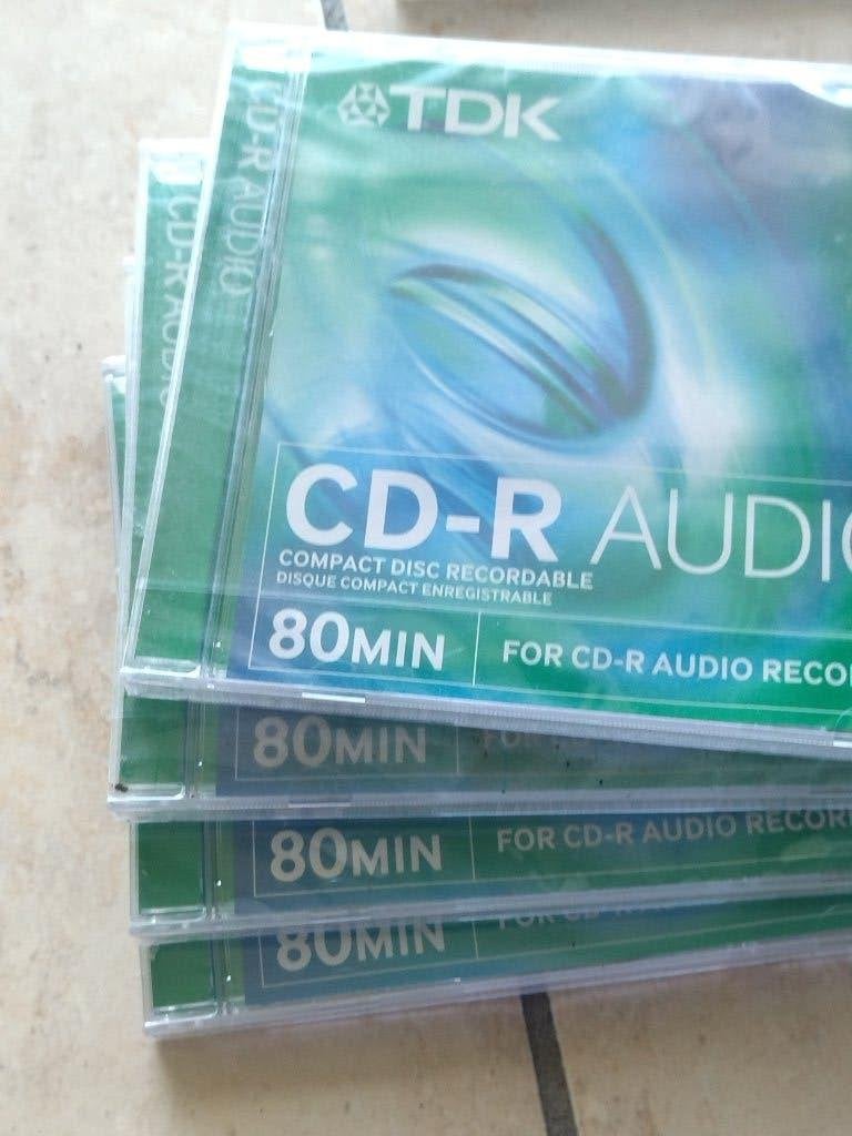Cd-R 5 maal nieuw, Informatique & Logiciels, Enlèvement ou Envoi, Neuf, Cd, TDK