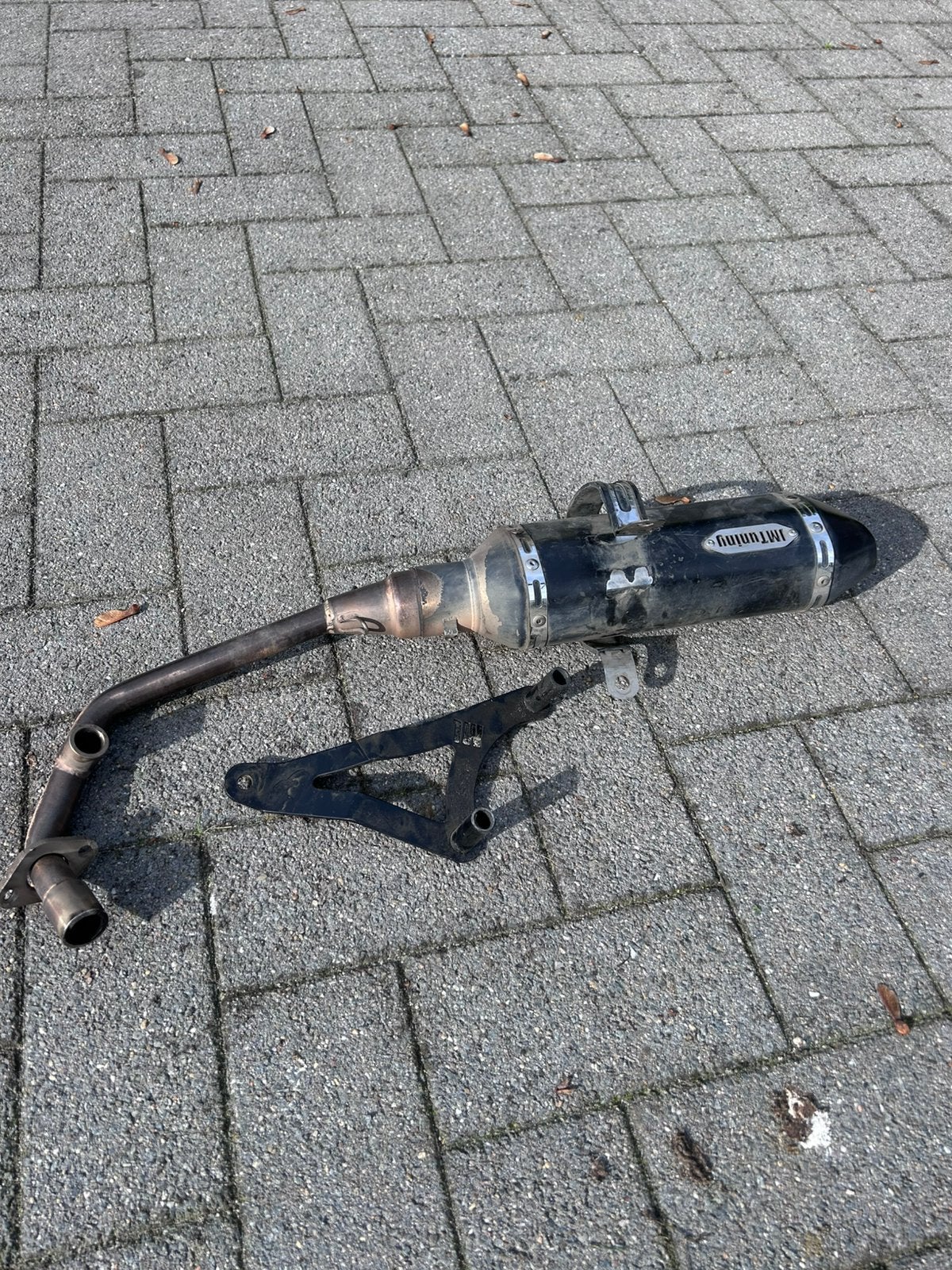 Jmtunning uitlaat voor piaggio zip iget., Fietsen en Brommers, Ophalen of Verzenden, Zo goed als nieuw, Carburateur, Aprilia