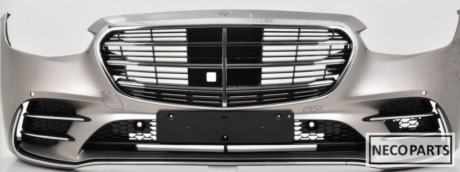 MERCEDES S KLASSE W223 VOORBUMPER ORIGINEEL ALLES LEVERBAAR!, Gebruikt, -, Voor, Ophalen of Verzenden