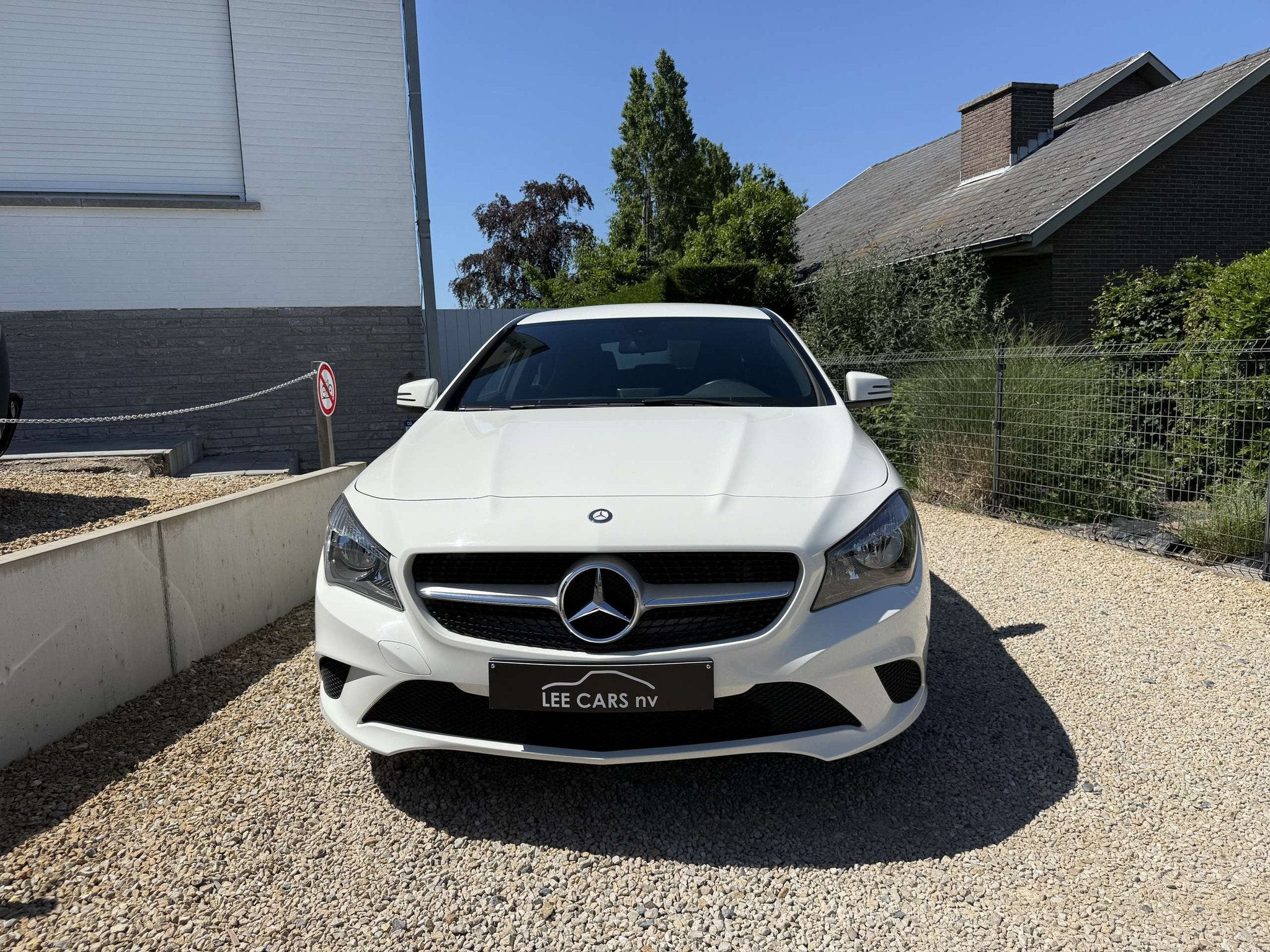 Mercedes-Benz CLA-Klasse 180 CLA 180 NAVI,AIRCO,AMG VELGEN,S, Auto's, 122 pk, Gebruikt, 4 cilinders, Wit