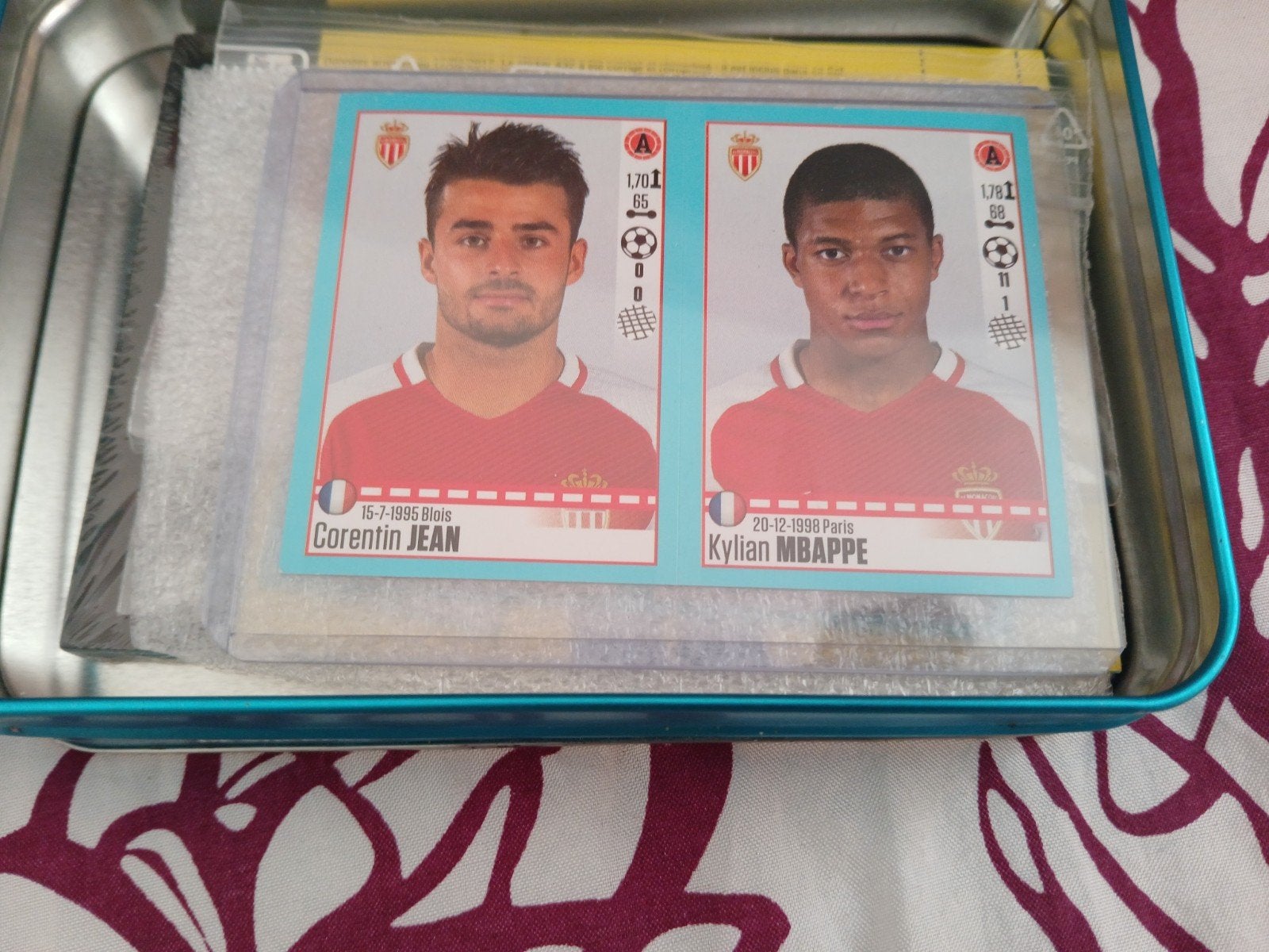 panini foot 2016 mbappe rookie rare, Ophalen of Verzenden, Nieuw, Stickers en Plaatjes