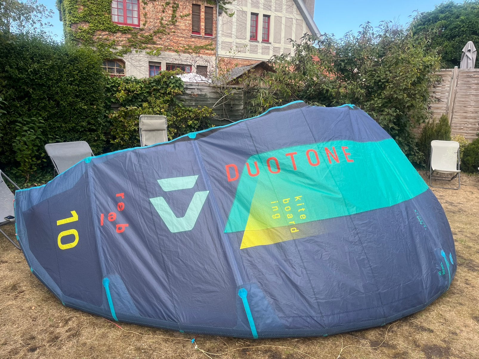 Kite North Rebel 10m 2020, Watersport en Boten, Kitesurfen, Ophalen, Gebruikt, 10 m², Kite