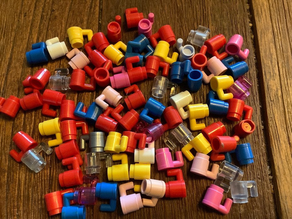 Lego glaasjes/bekertjes 80 stuks / 207-A3, Kinderen en Baby's, Ophalen of Verzenden, Gebruikt, Losse stenen, Lego