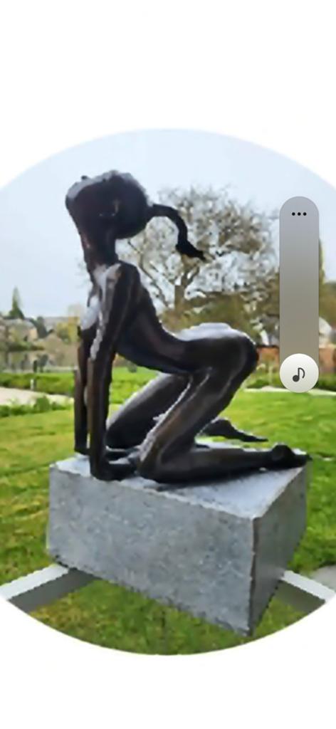 Femme en bronze, Antiquités & Art, Bronze