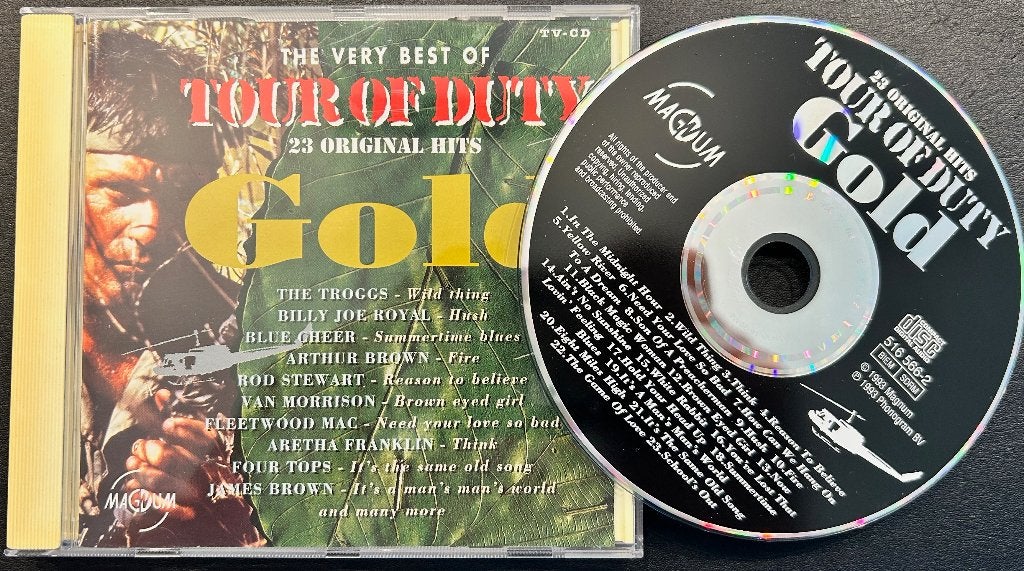 TOUR OF DUTY - Gold ( CD ), CD & DVD, Enlèvement ou Envoi, Comme neuf, Rock classique