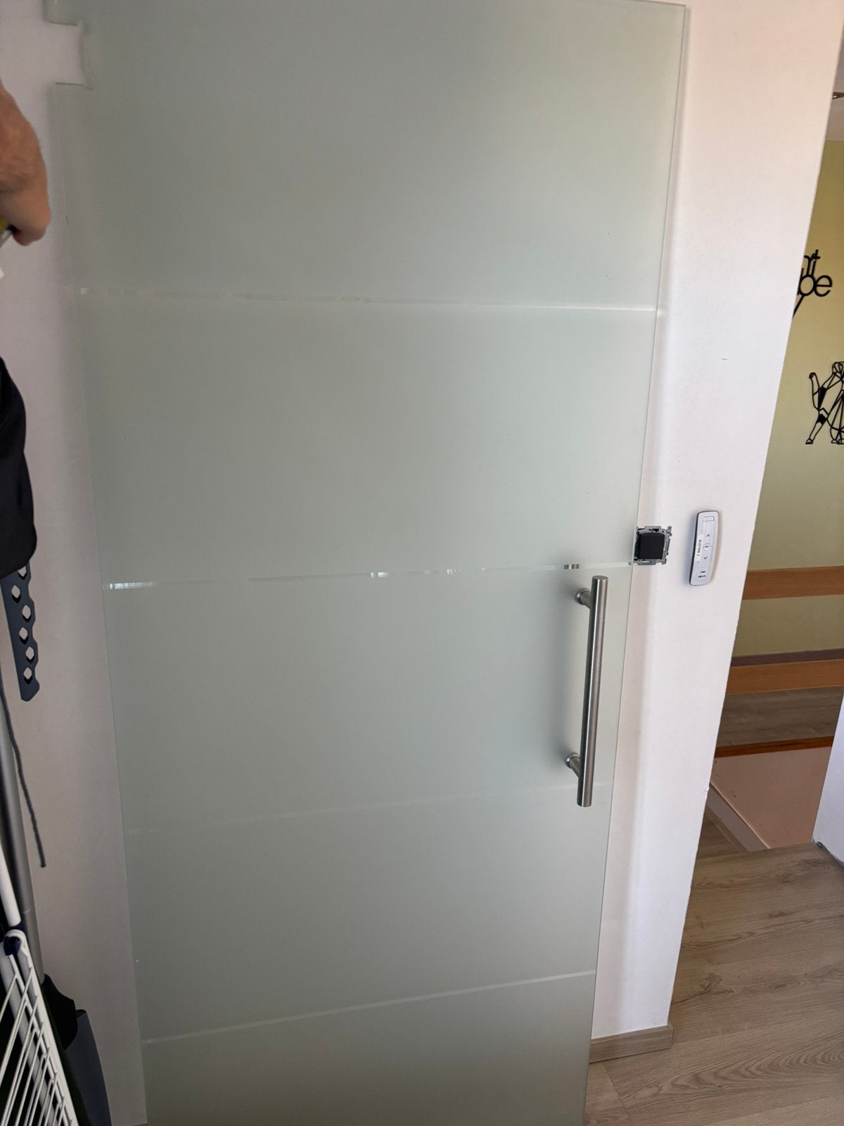 Glazen binnen deur, Doe-het-zelf en Bouw, Ophalen, Zo goed als nieuw