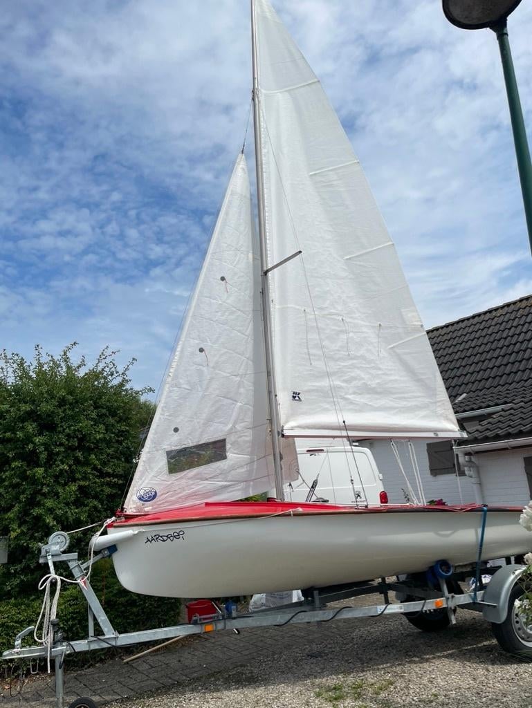 420 Zeilboot in goede staat, Watersport en Boten, Ophalen, Gebruikt