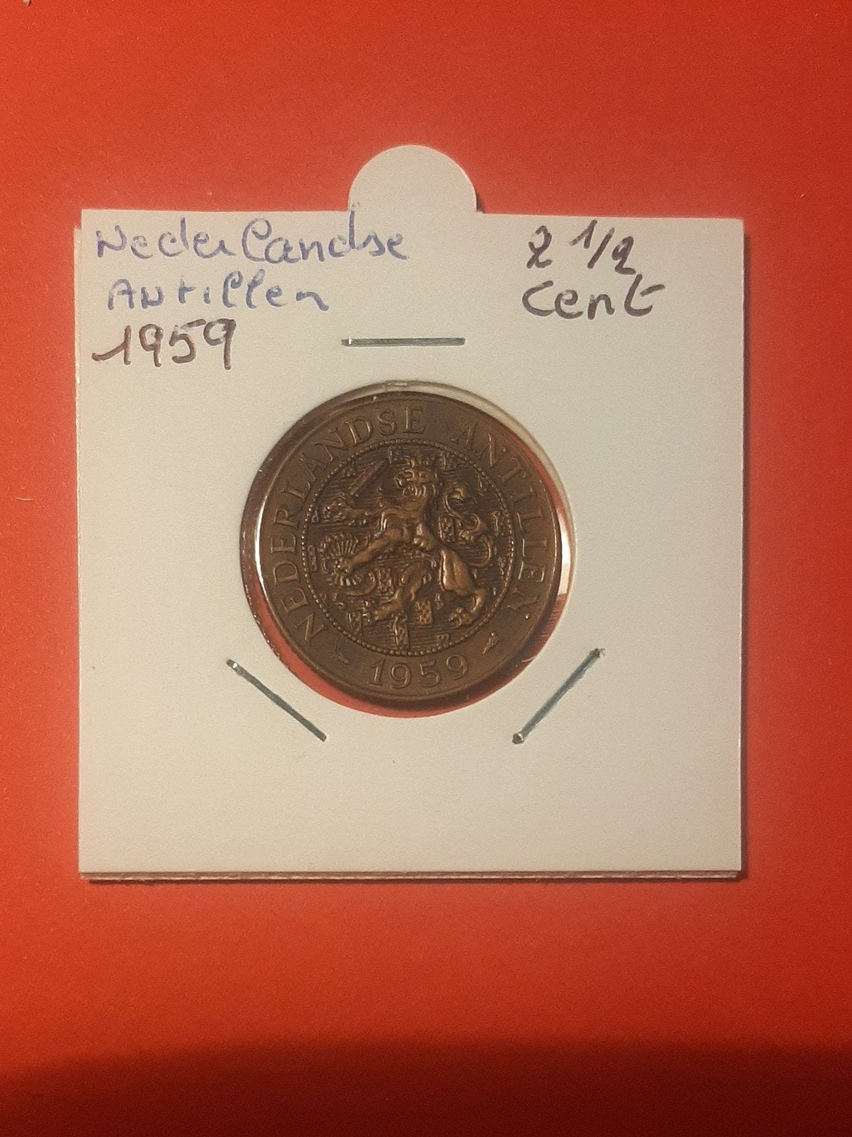 Nederlandse Antillen - 2,5 cent 1959

zie foto's

verzendkos, Verzenden, 5 cent