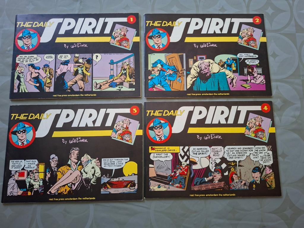 The daily spirit Will Eisner, Boeken, Ophalen of Verzenden