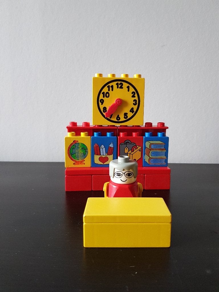 Lego Duplo: school nr 2645, Ophalen of Verzenden, Gebruikt, Duplo