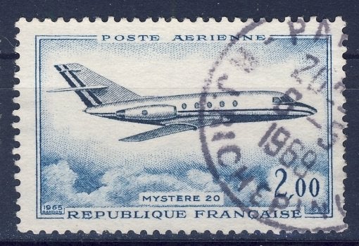 France 1965 - N 42 poste aérienne, Envoi, Affranchi