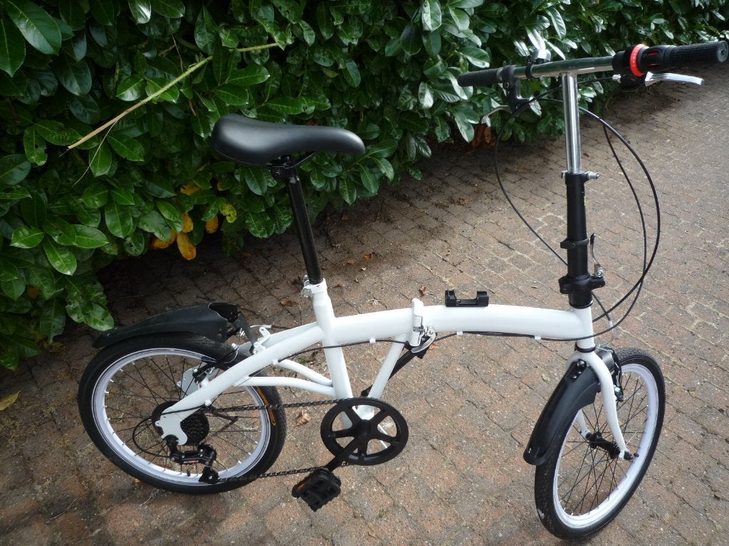 Opvouwbare Minifiets - 6 versnellingen - amper gebruikt, Vitesses, Frein sur jante, Comme neuf, Enlèvement