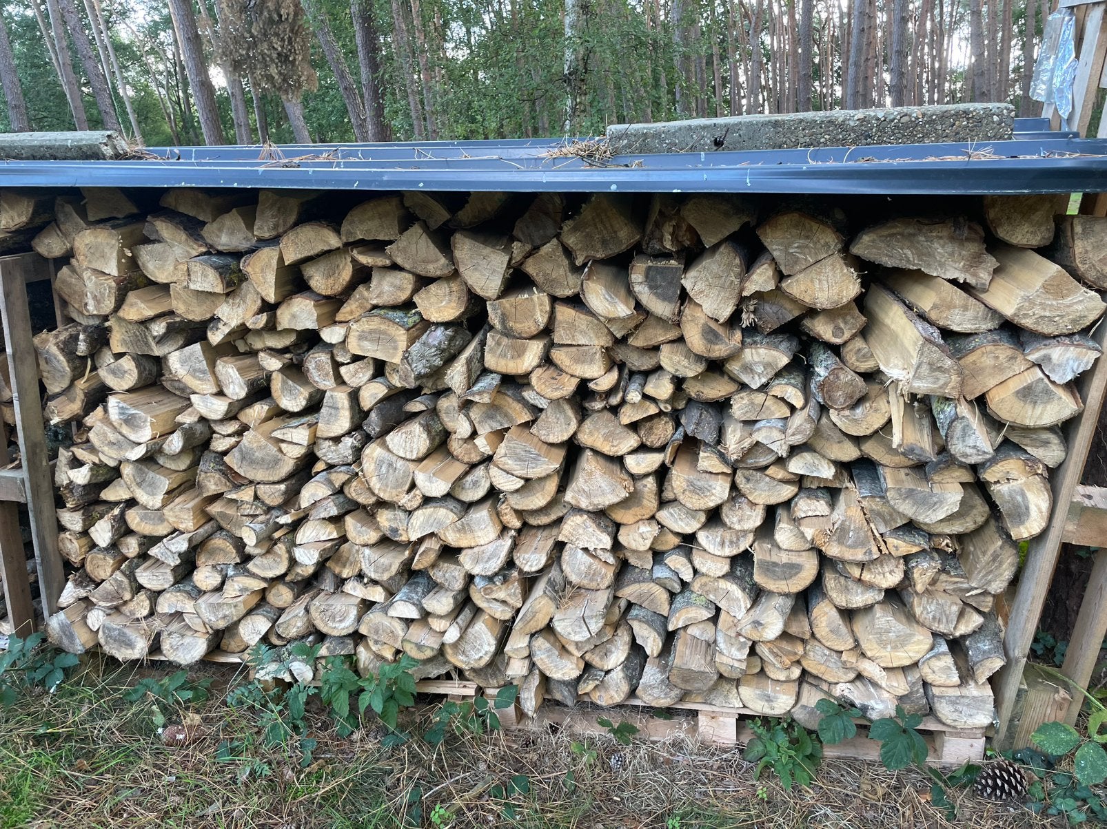 Mooi gekliefd brandhout, Tuin en Terras, 6 m³ of meer, Ophalen, Overige houtsoorten, Blokken