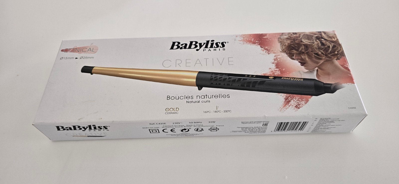 BaByliss C435E, Elektronische apparatuur, Ophalen of Verzenden, Zo goed als nieuw, Haarverzorging