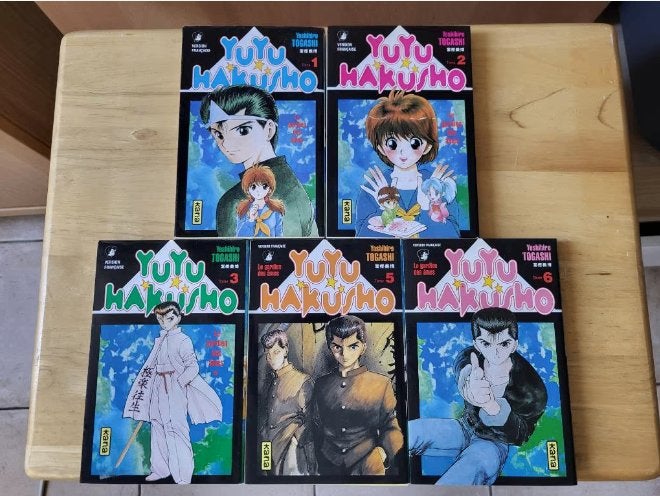 Lot mangas Yu Yu Hakusho, Boeken, Strips | Comics, Meerdere comics, Ophalen, Gelezen, Japan (Manga)