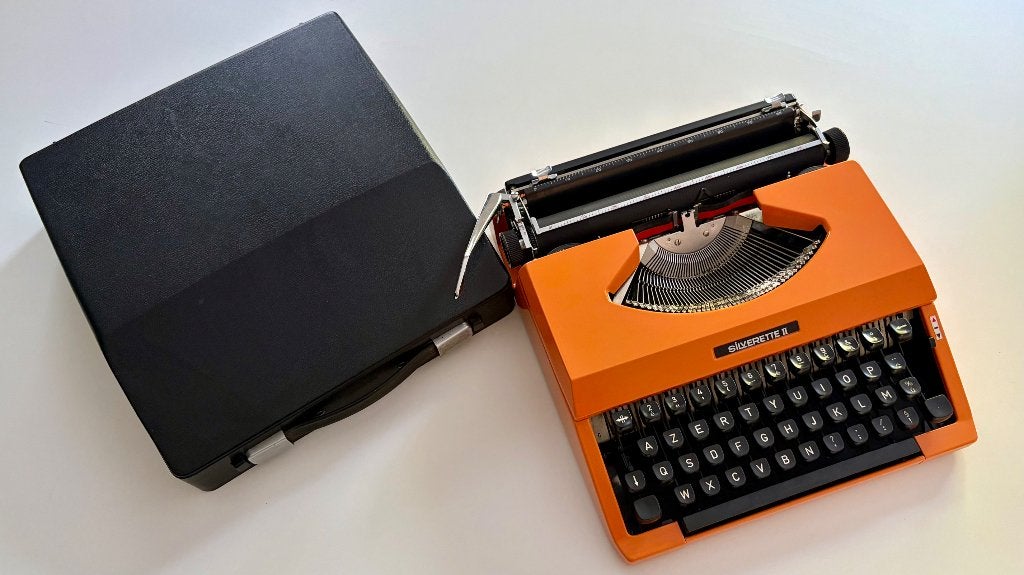 Silverette II typewriter, Diversen, Typemachines, Ophalen of Verzenden, Gebruikt