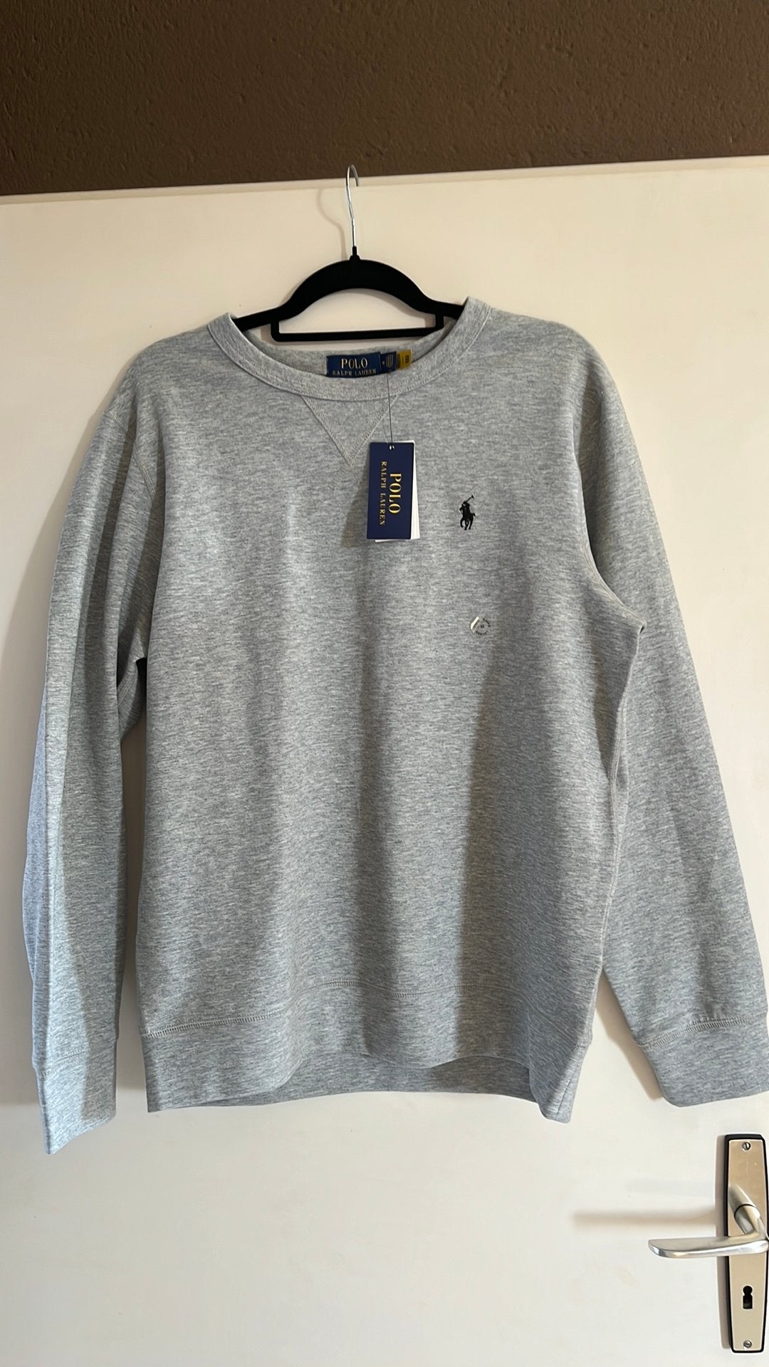 Ralph lauren trui grijs, Ophalen of Verzenden, Nieuw, Maat 48/50 (M), Grijs