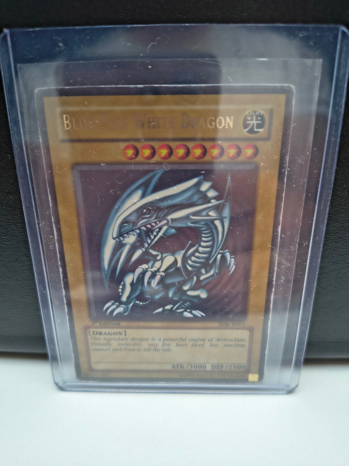 L'original Yu-Gi-Oh ! Dragon blanc aux yeux bleus 1ère éditi, Enlèvement ou Envoi