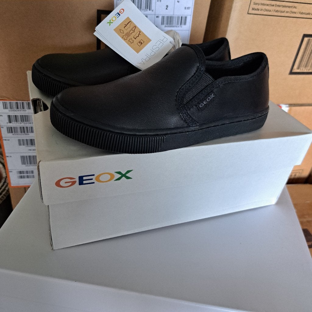 baskets enfant cuir antibacterial neufs Geox T. 26, 28, 30, Enlèvement ou Envoi, Neuf