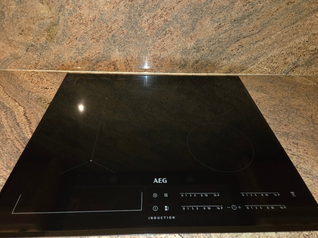 AEG inductiekookplaat IKB64441 FB 60 cm - inbouw, 4 zones de cuisson, Encastré, Enlèvement, Utilisé