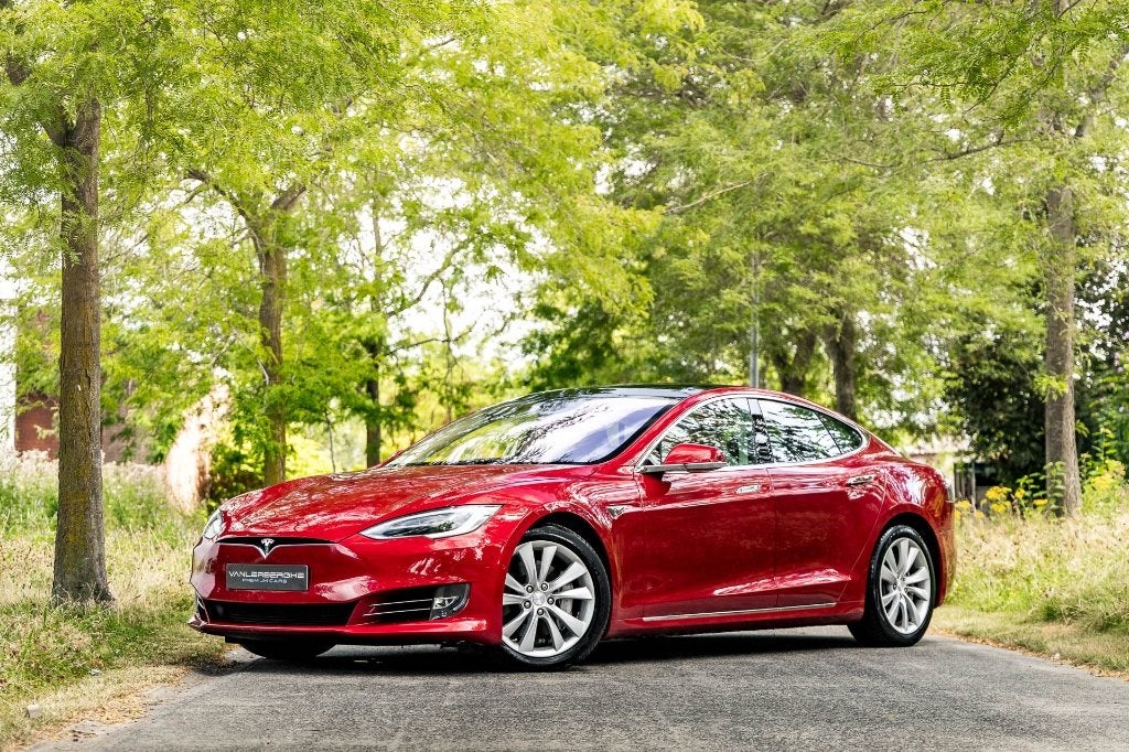 Tesla Model S 90D kWh Dual Motor * AWD * Pano * Camera * LED, Auto's, Tesla, Automaat, Lichtsensor, Model S, Leder