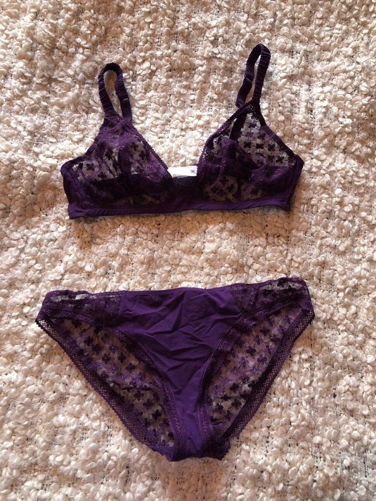 NEW Lingerie setje - Simone Pérèle, Kleding | Dames, Ondergoed en Lingerie, Simone Pérèle, Ophalen of Verzenden, Paars, Setje