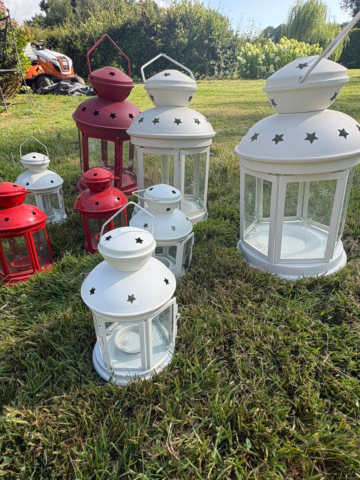 Windlichten lantaarns Ikea, Ophalen, Gebruikt