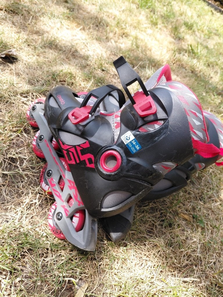 in line skates, Sport en Fitness, Skeelers, Ophalen, Gebruikt, Kinderen