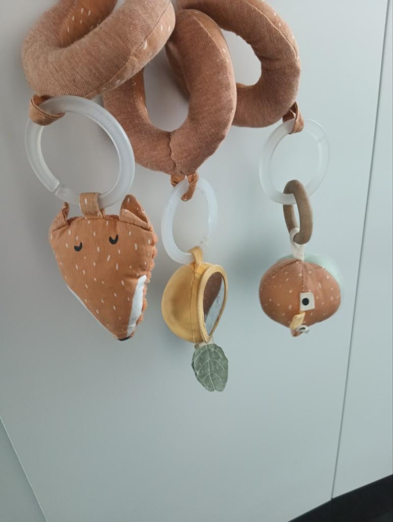 Baby speelgoed hanger krullend voor autostoel, Ophalen, Gebruikt
