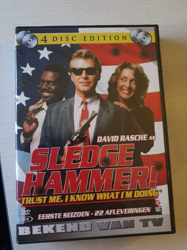 Sledge hammer seizoen 1, Cd's en Dvd's, Vanaf 12 jaar, Ophalen of Verzenden, Seizoen 1