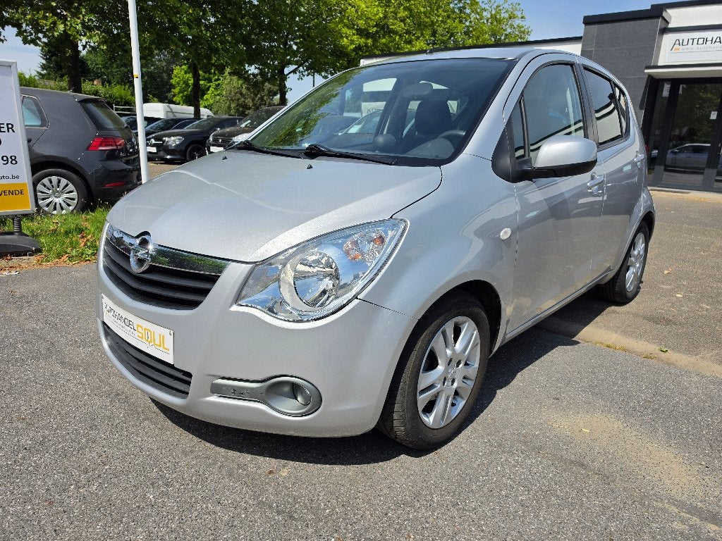 Opel Agila 1.2i, 2012, 85.190km, Automaat, AC, 12m Garantie, Autos, Opel, 1242 cm³, Achat, Entreprise, Carnet d'entretien