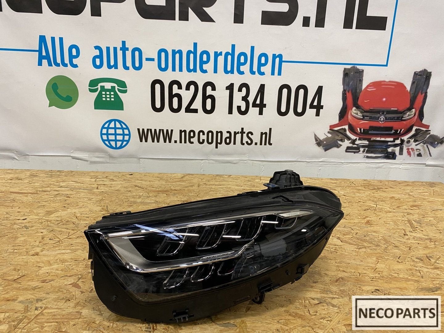 CLS W257 VOL LED KOPLAMP LINKS COMPLEET ORIGINEEL, Utilisé, -, -, Enlèvement ou Envoi
