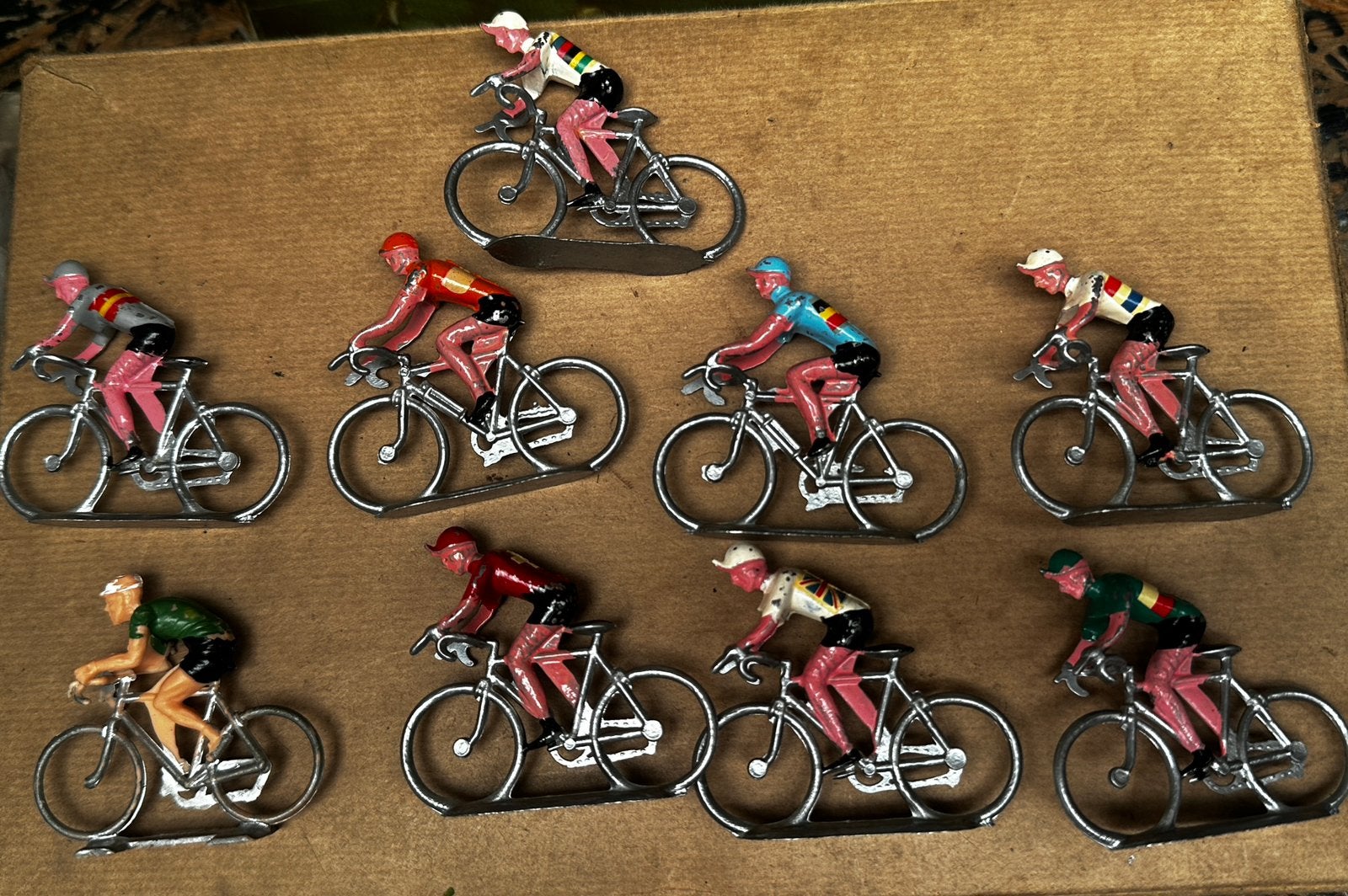 Vintage wielrenners, Verzamelen, Ophalen, Zo goed als nieuw
