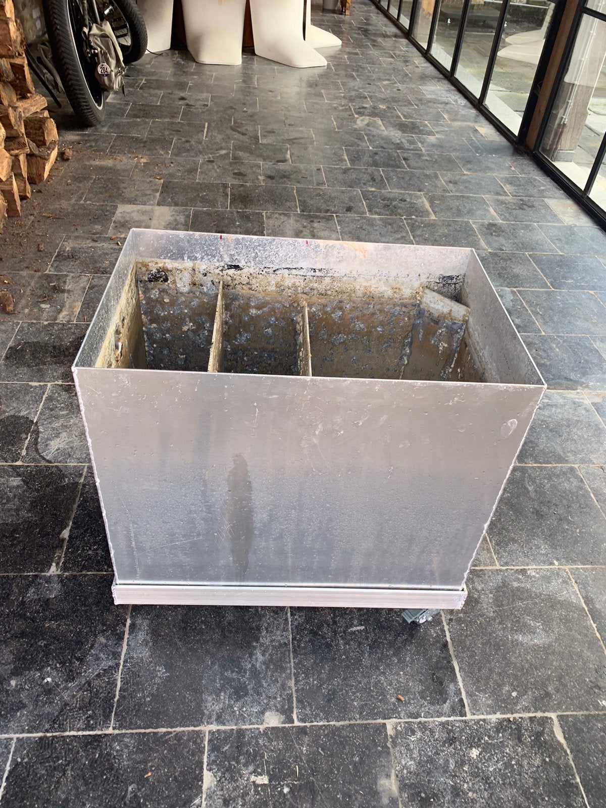 Aluminium aopvangbak, Hobby & Loisirs créatifs, Poterie, Enlèvement, Comme neuf