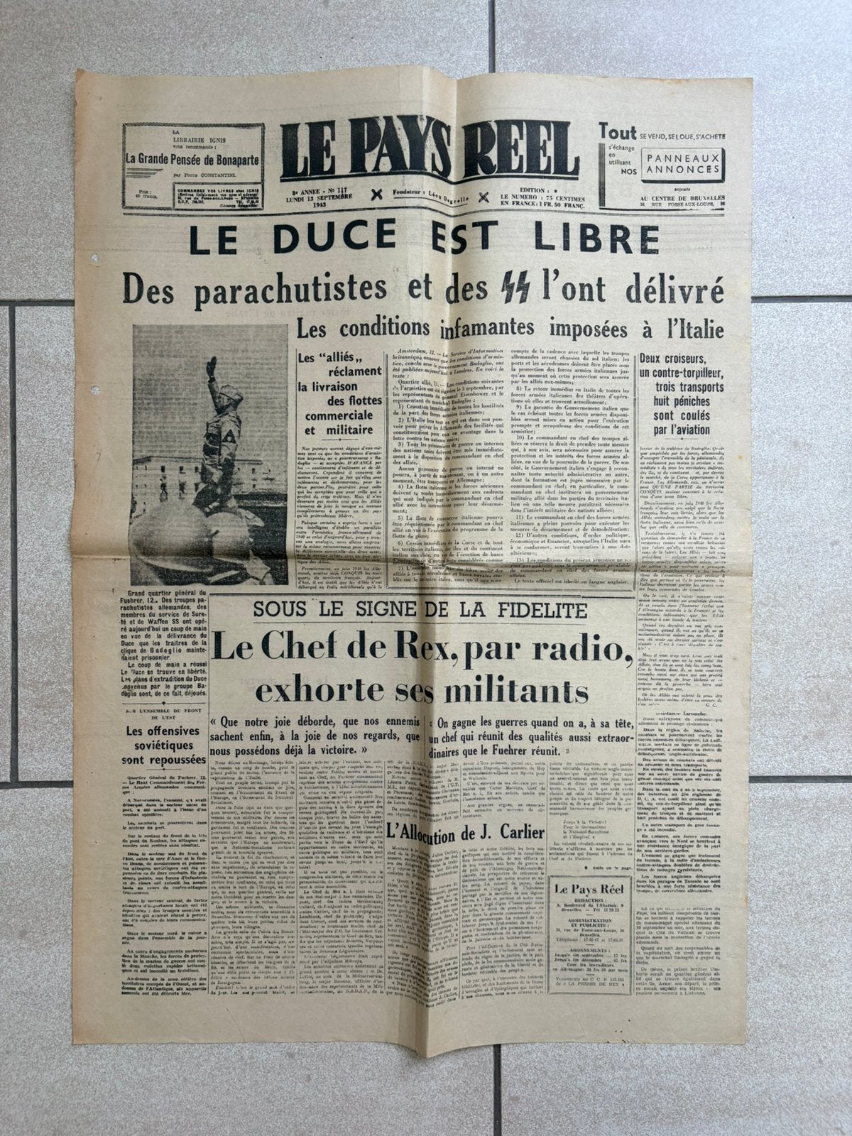 REX WW2, Collections, Enlèvement ou Envoi