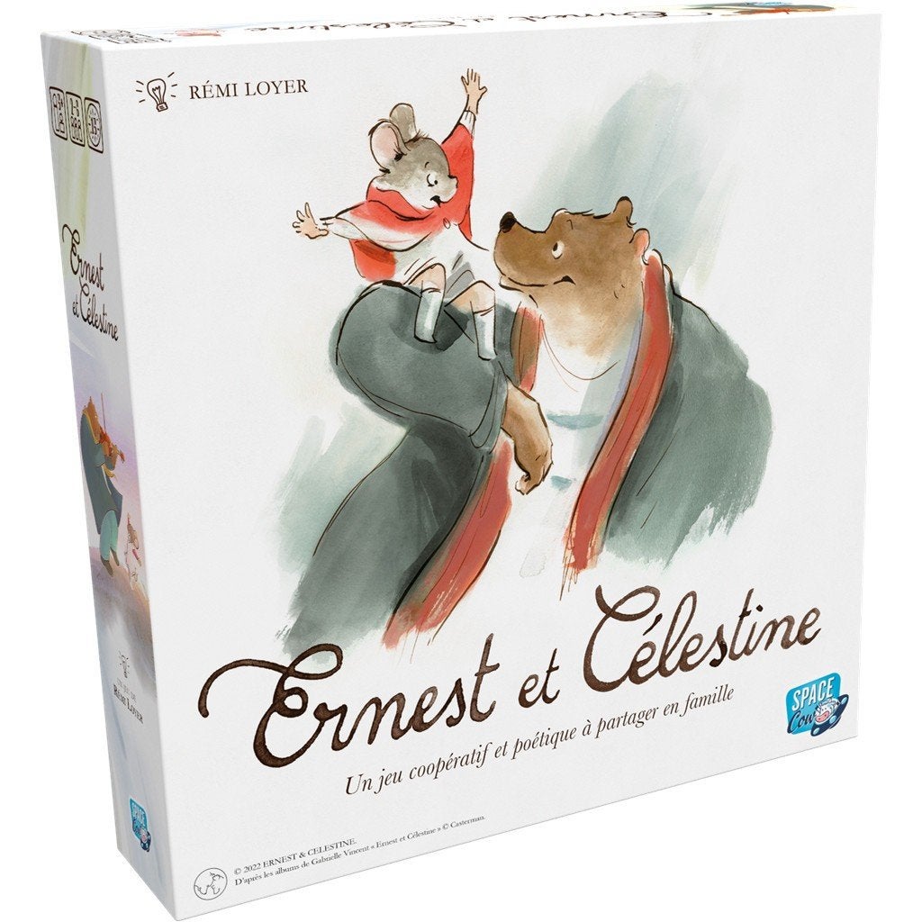 Jeu de société neuf - Ernest & Célestine, 1 ou 2 joueurs, Enlèvement, Neuf