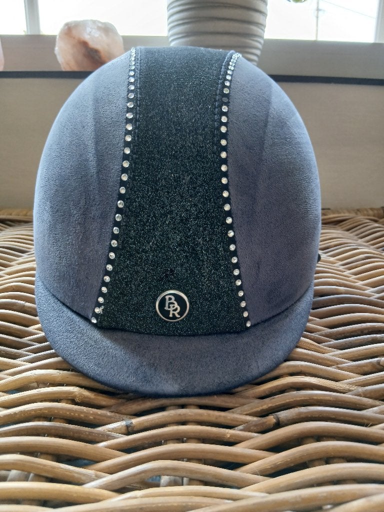 Rijhelm BR maat 52-54, Dieren en Toebehoren, Ophalen, Blauw, Gebruikt, Kinderen
