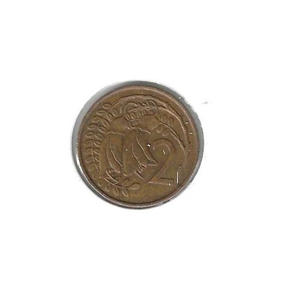 Nieuw-Zeeland, 2 Cents 1967., Ophalen of Verzenden, Losse munt