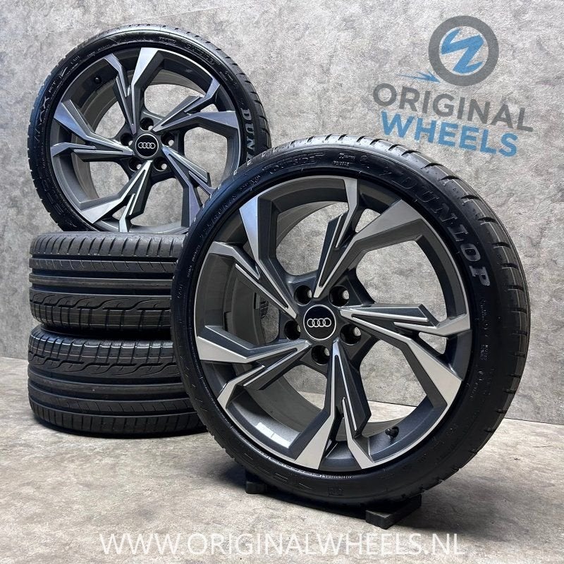 18 inch originele velgen + zomerbanden Audi A3 S3 8Y 8Y06010, Auto-onderdelen, 18 inch, Gebruikt, -, -