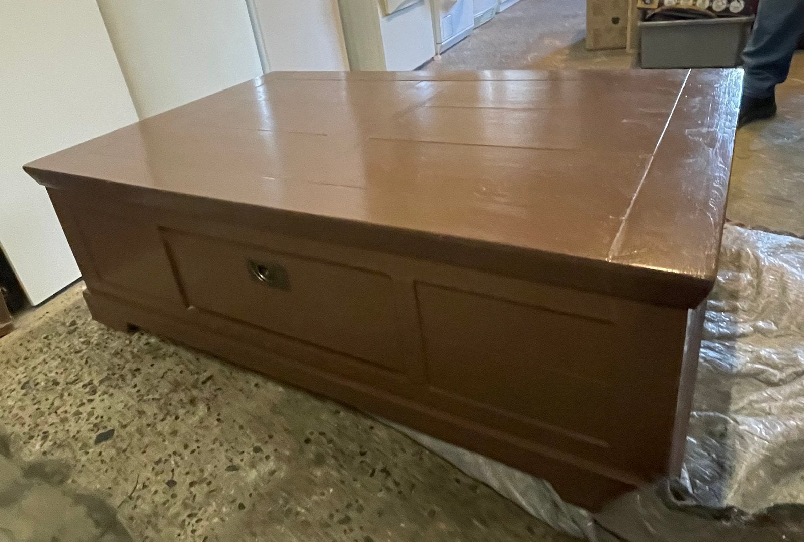 Salontafel met lade, Huis en Inrichting, Tafels | Salontafels, Ophalen, Gebruikt