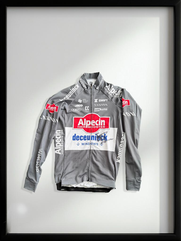 Chemise Alpecin-Deceuninck E. Verstrynge usée et signée, Enlèvement, Utilisé, Maillot