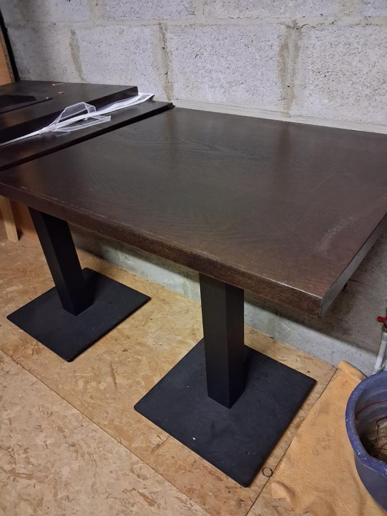 Tables de restaurant et de restauration 60 x 80 cm, Maison & Meubles, Enlèvement