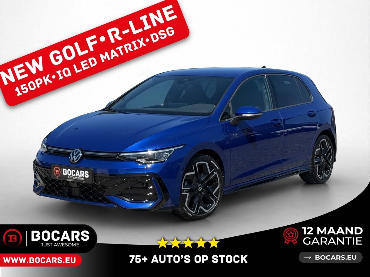 Volkswagen Golf R-Line 8,5, Auto's, 0 min, Bedrijf, 5 deurs, 150 pk